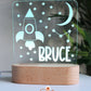 Wooden Space LED Night Light