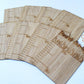 Personalised Bamboo Height Chart