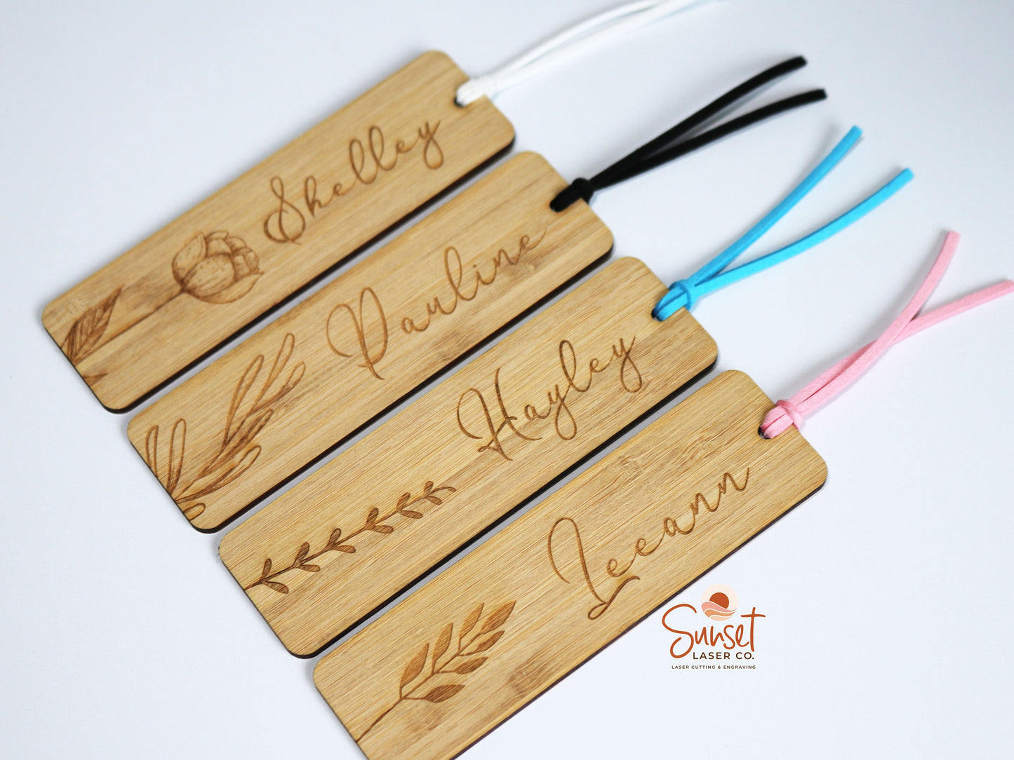 Personalised Bamboo Bookmark