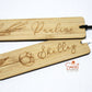 Personalised Bamboo Bookmark