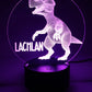 Personalised Night Light - Dinosaur