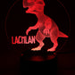 Personalised Night Light - Dinosaur