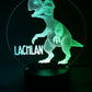 Personalised Night Light - Dinosaur