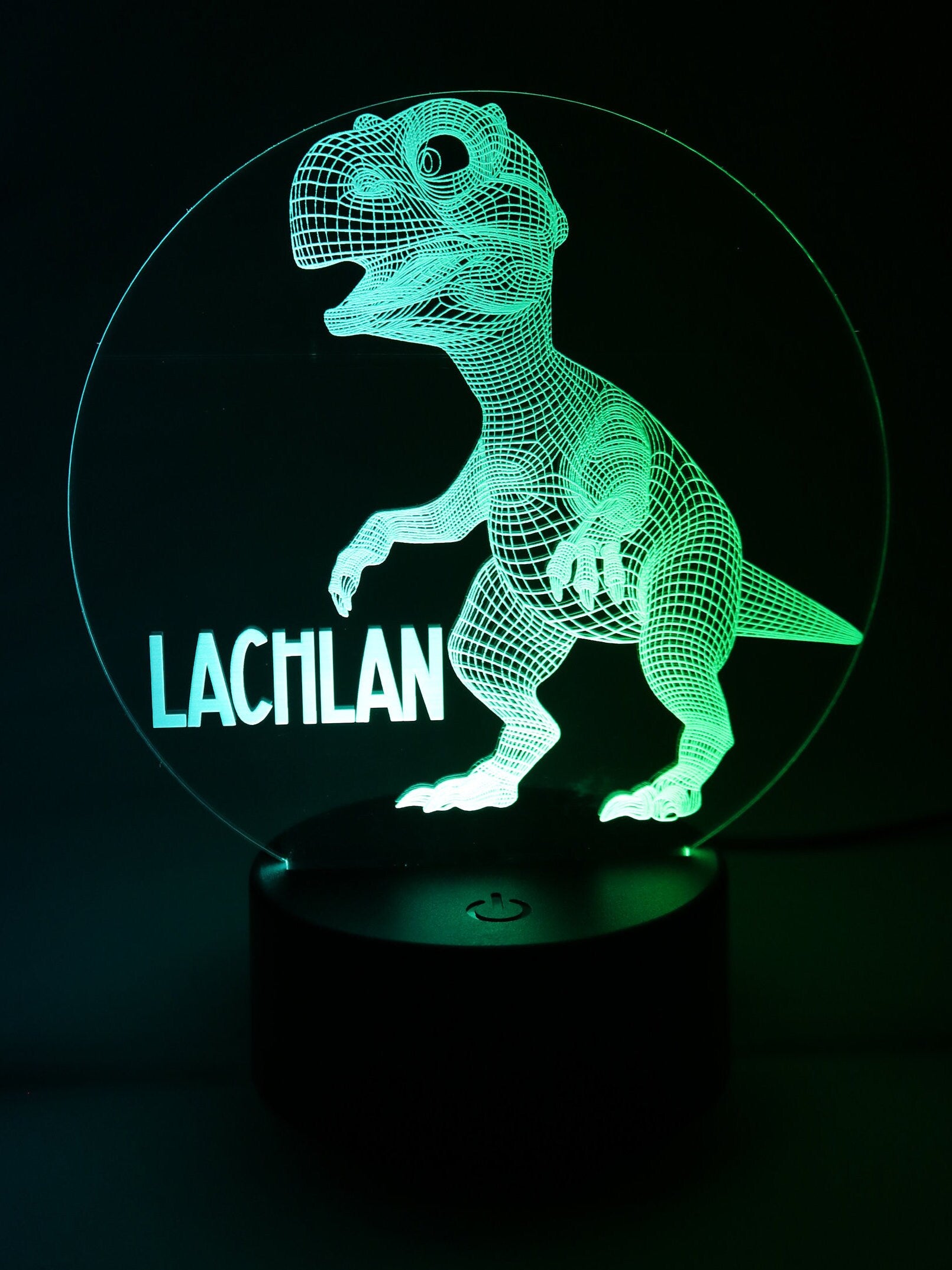 Personalised Night Light - Dinosaur