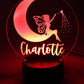 Personalised Night Light - Fairy Moon