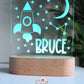 Wooden Space LED Night Light