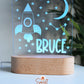 Wooden Space LED Night Light