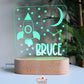 Wooden Space LED Night Light