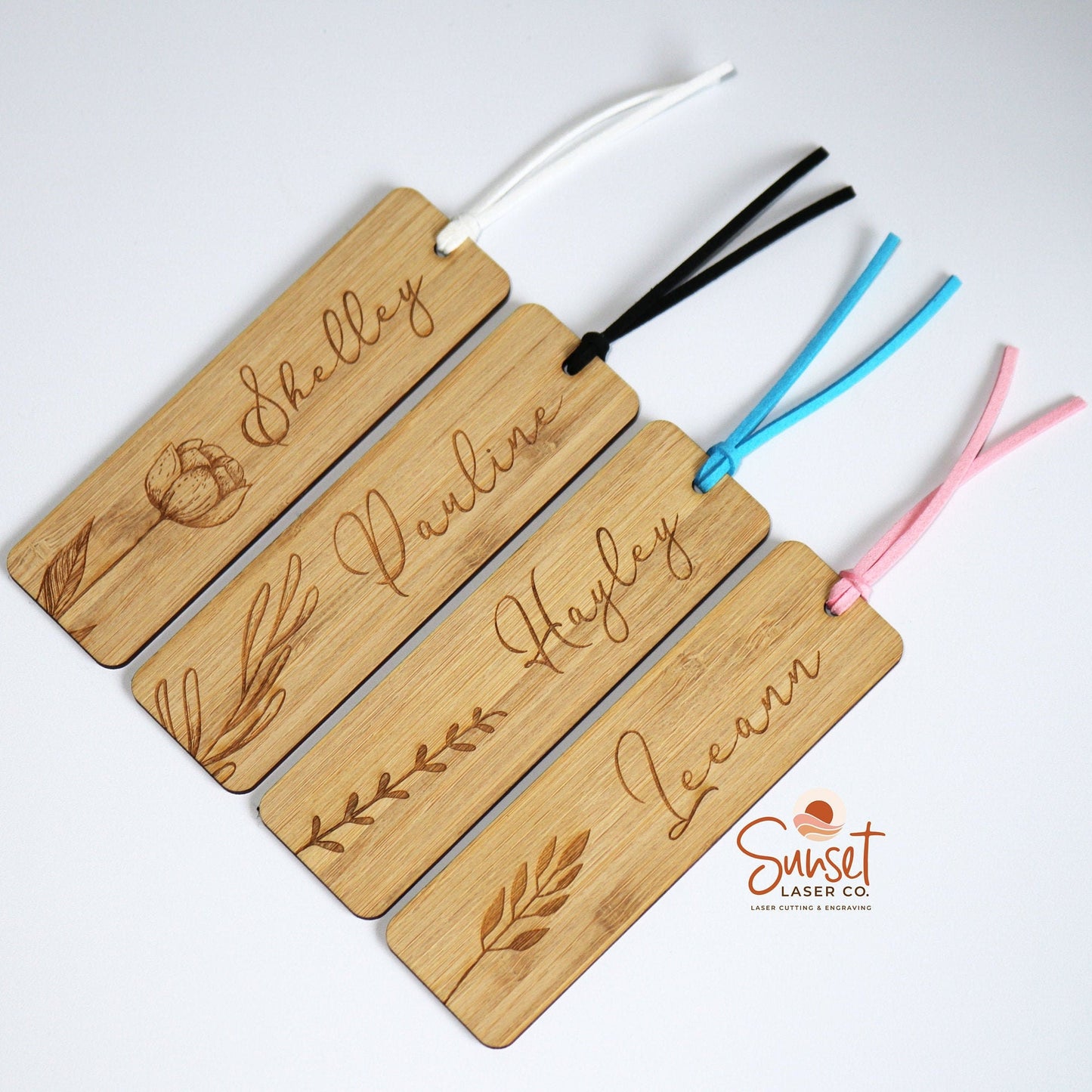 Personalised Bamboo Bookmark