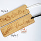 Personalised Bamboo Bookmark
