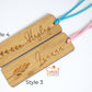 Personalised Bamboo Bookmark