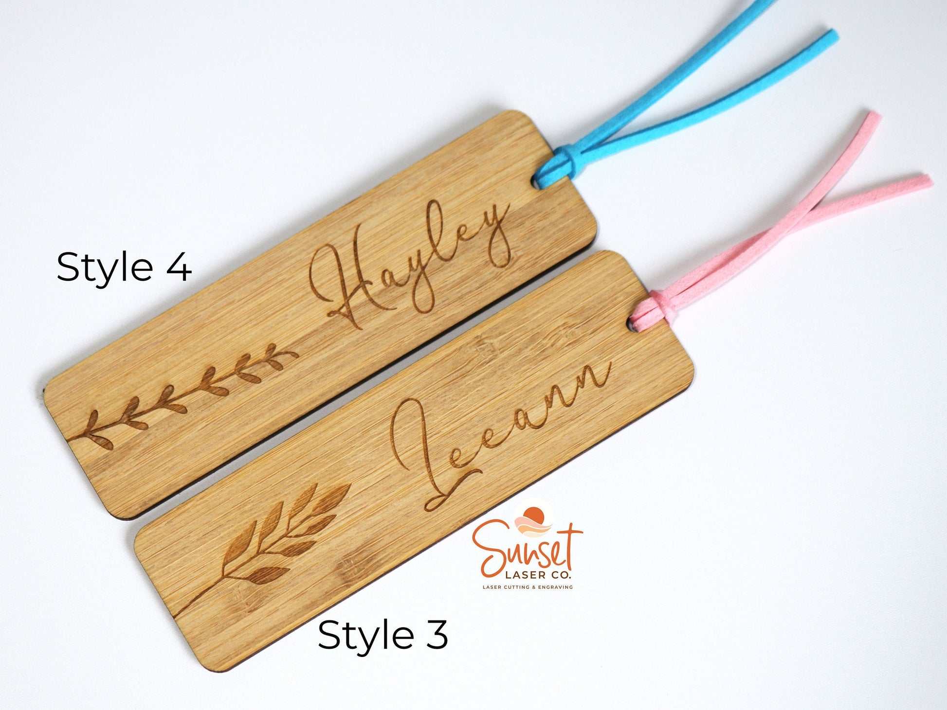 Personalised Bamboo Bookmark