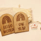 Rainbow Arch Baby Milestone Discs - Full Set