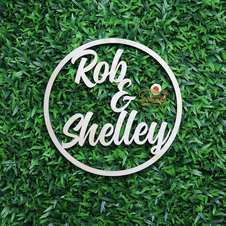 Personalised Engagement/Wedding Sign