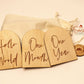 Wooden Arch Script Milestone Discs - Base Set
