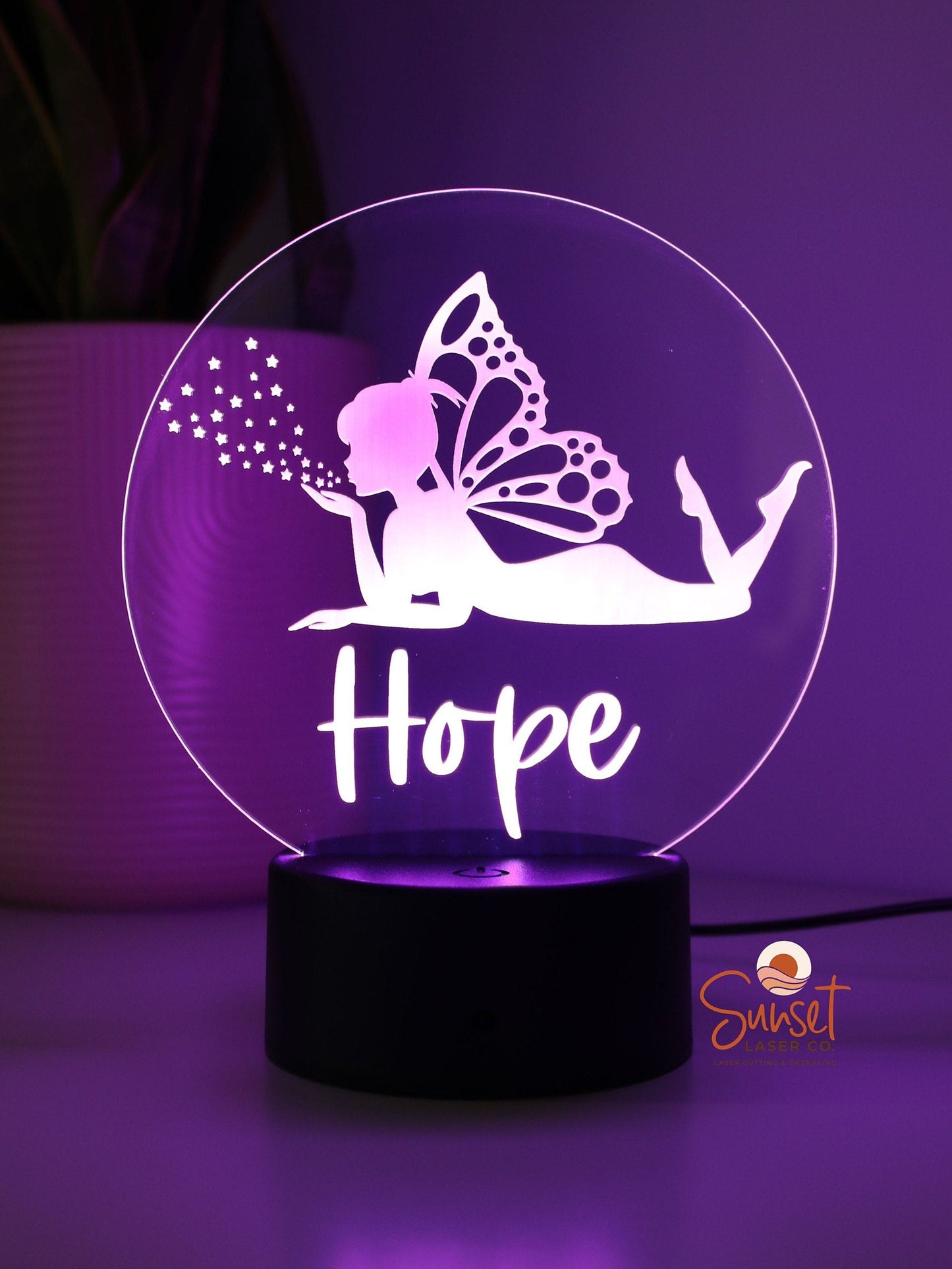 Personalised Night Light - Fairy