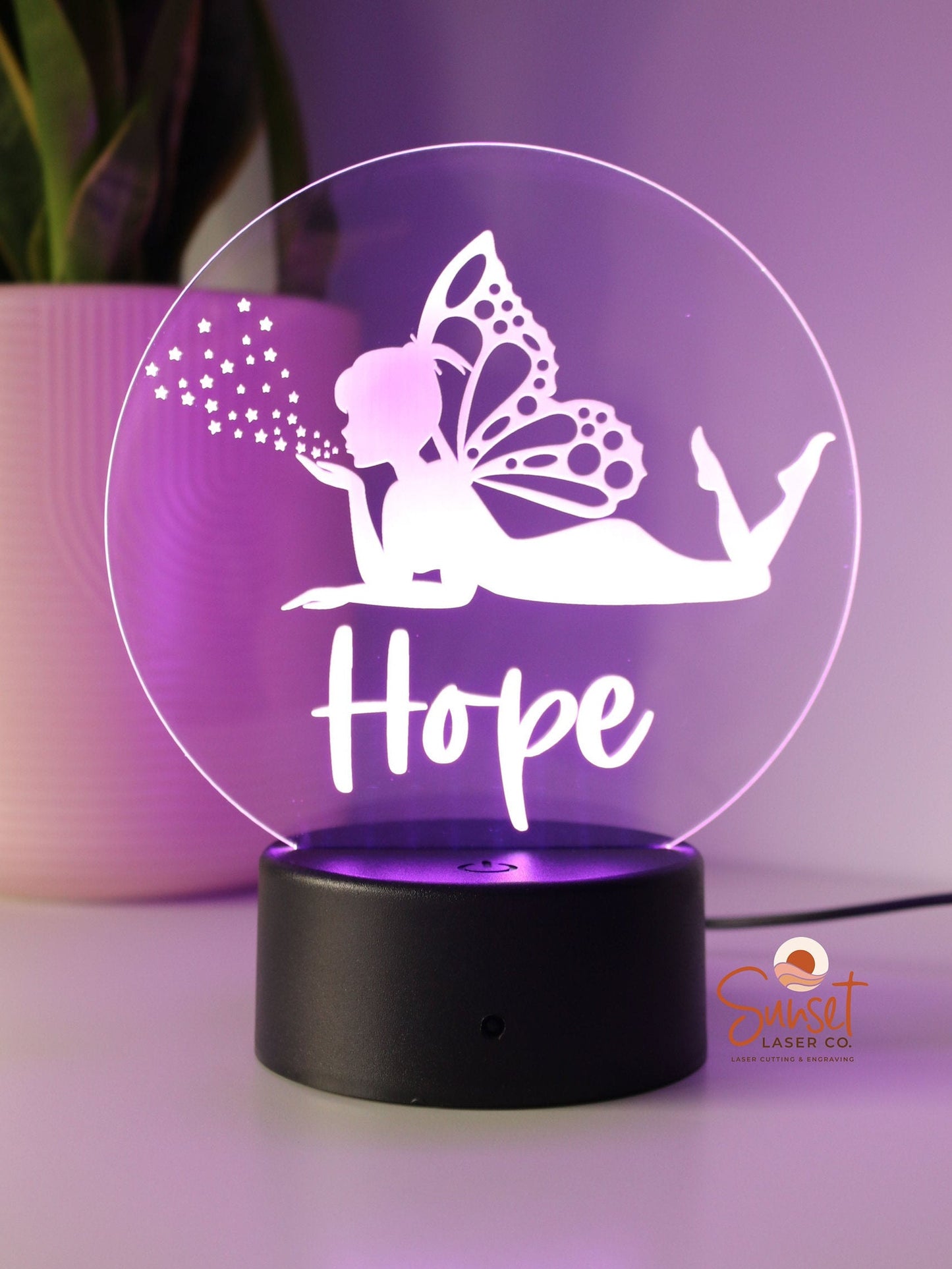 Personalised Night Light - Fairy