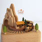 Personalised Wooden Musical Carousel - Train