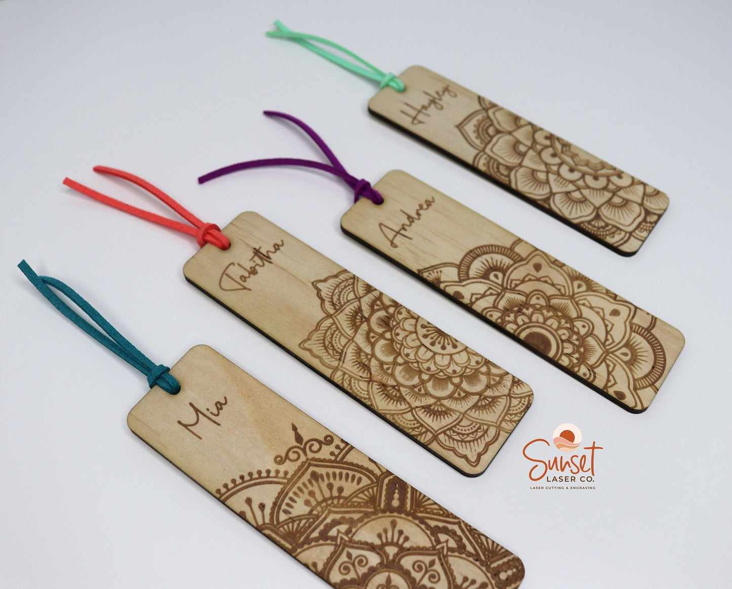 Personalised Mandala Bookmark