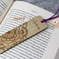 Personalised Mandala Bookmark Style 3 Fuchsia