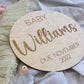 Pregnancy Announcement Plaque - Standard 20cm