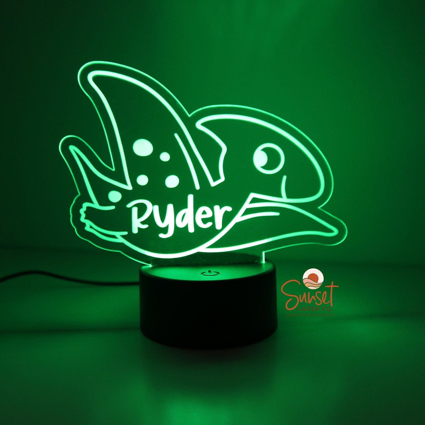 Personalised Night Light - Dinosaur