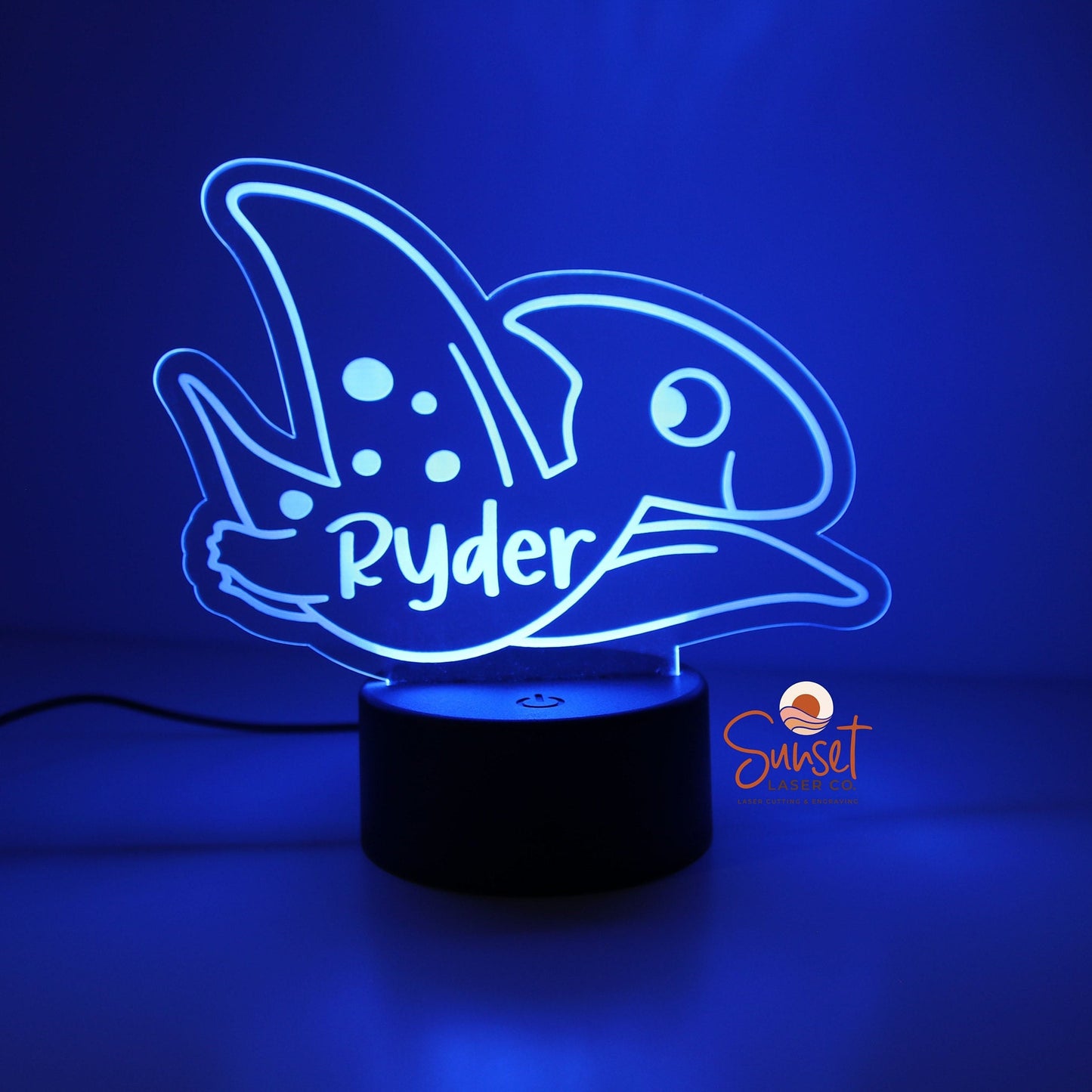 Personalised Night Light - Dinosaur