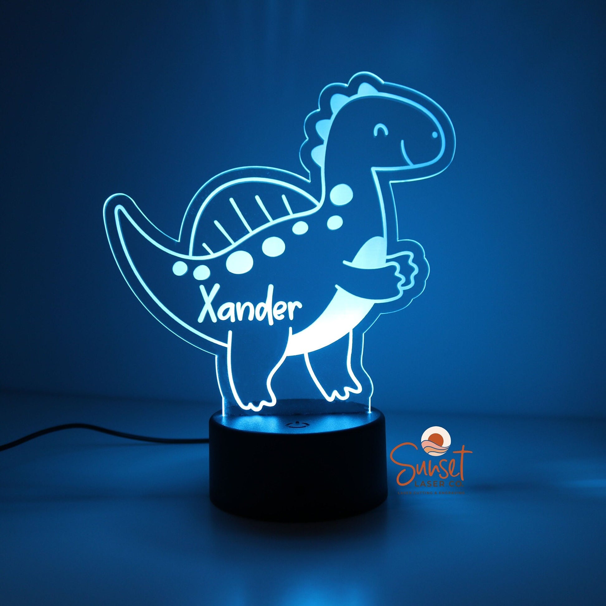 Personalised Night Light - Dinosaur