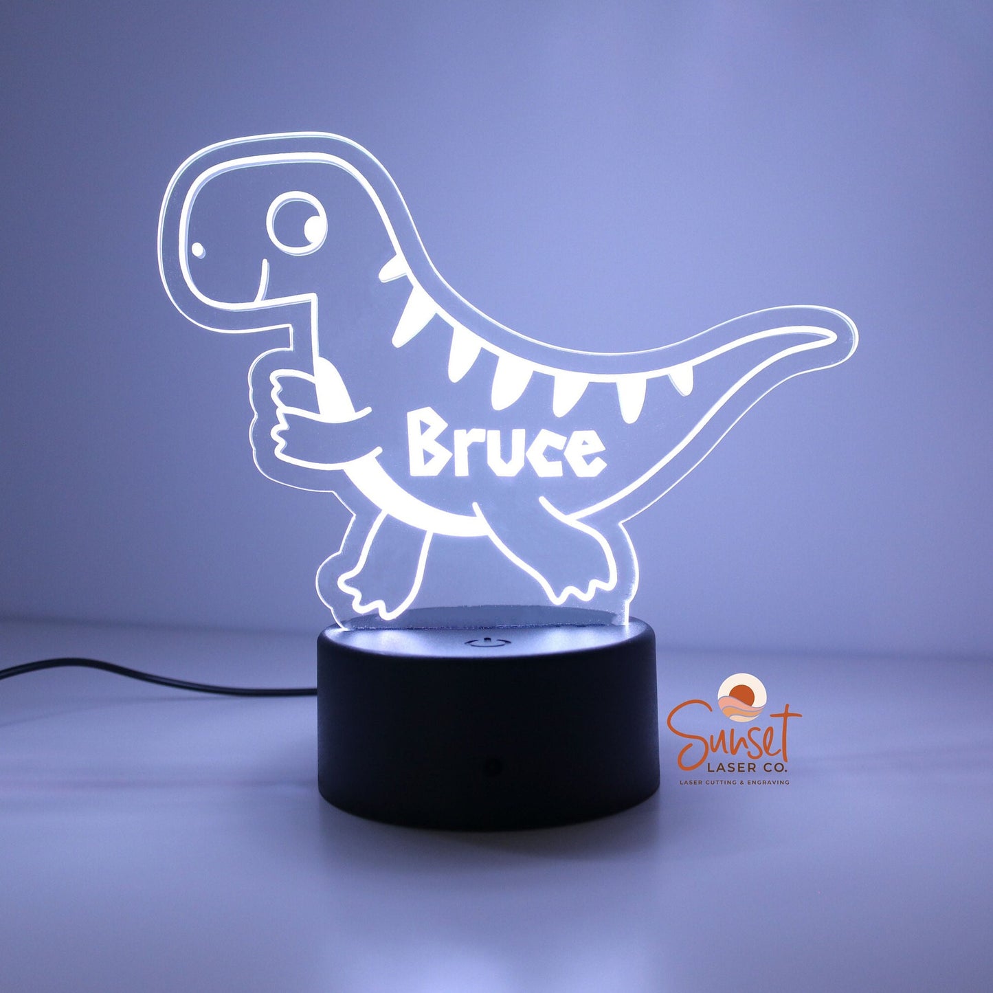 Personalised Night Light - Dinosaur