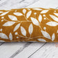 100% Cotton Baby Swaddle Wrap - Mustard Olive Leaves