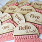 Macrame Baby Milestone Discs - Full Set