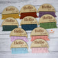 Macrame Baby Milestone Discs - Full Set
