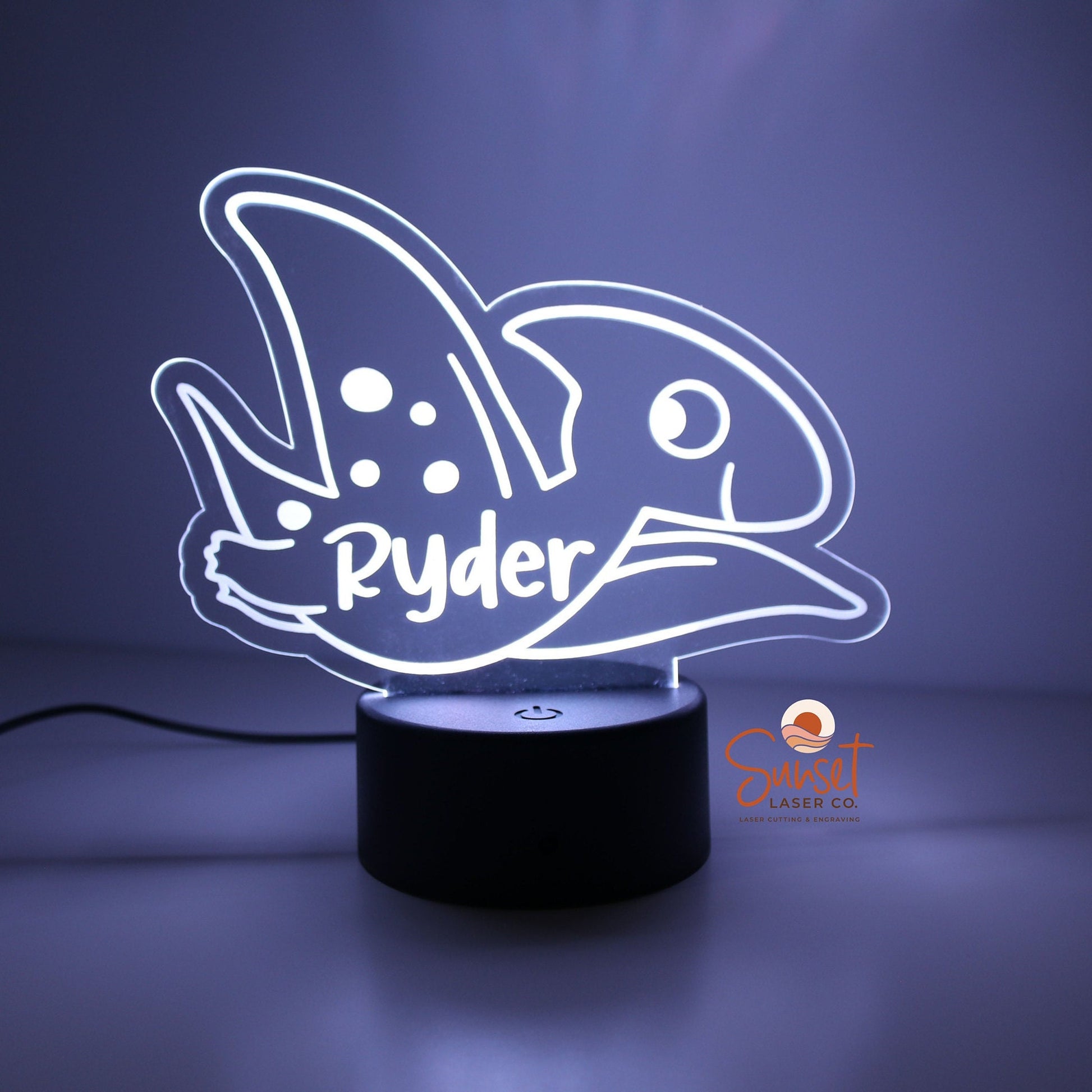 Personalised Night Light - Dinosaur