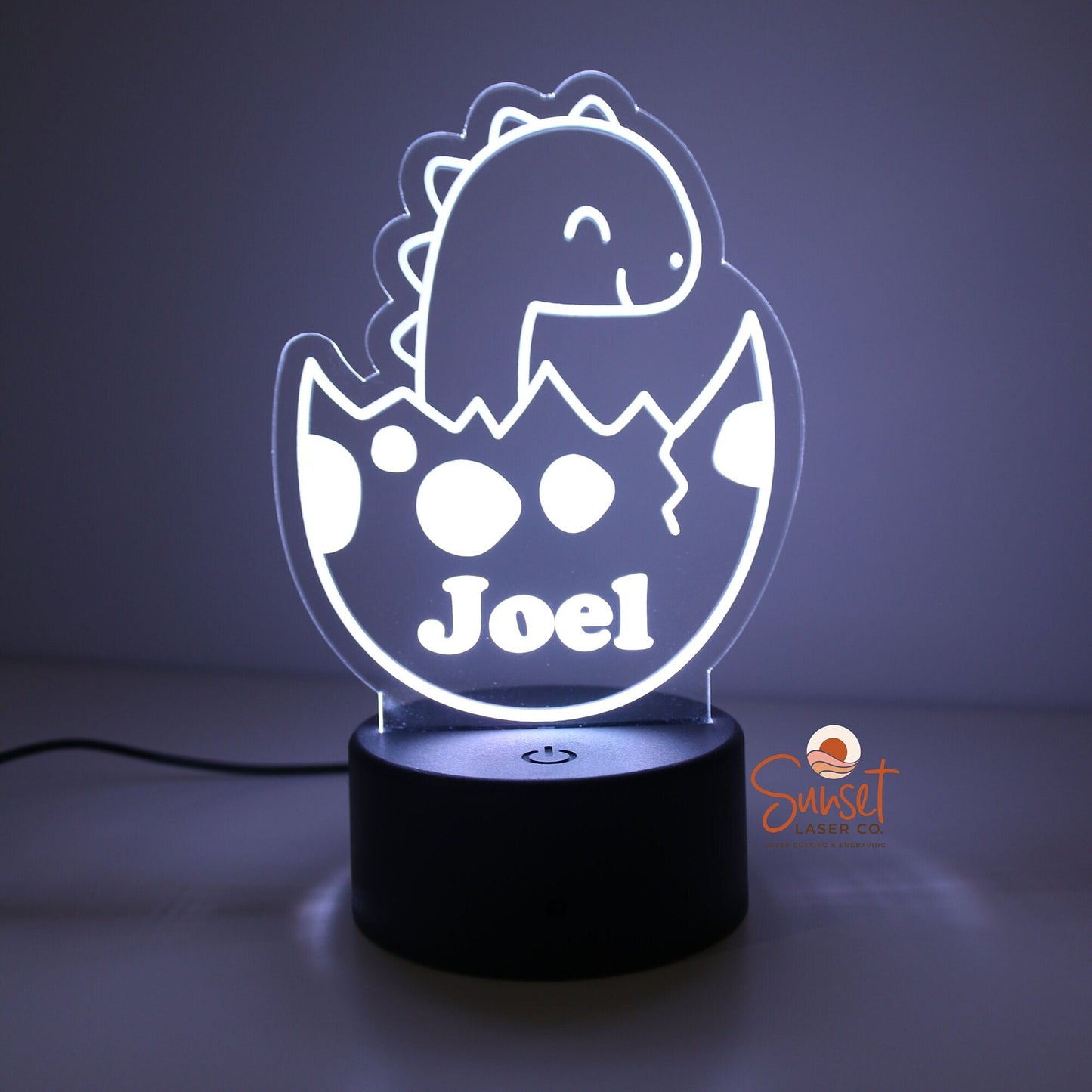 Personalised Night Light - Dinosaur