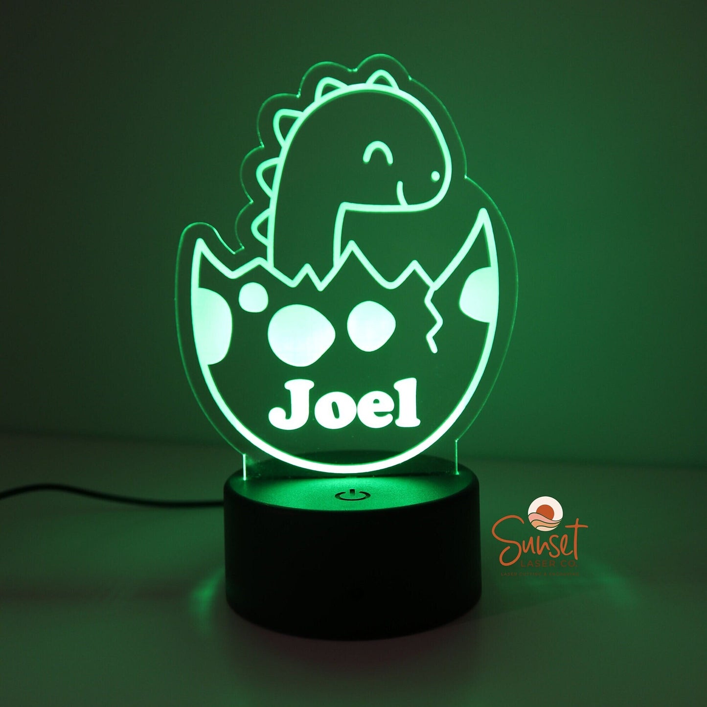 Personalised Night Light - Dinosaur