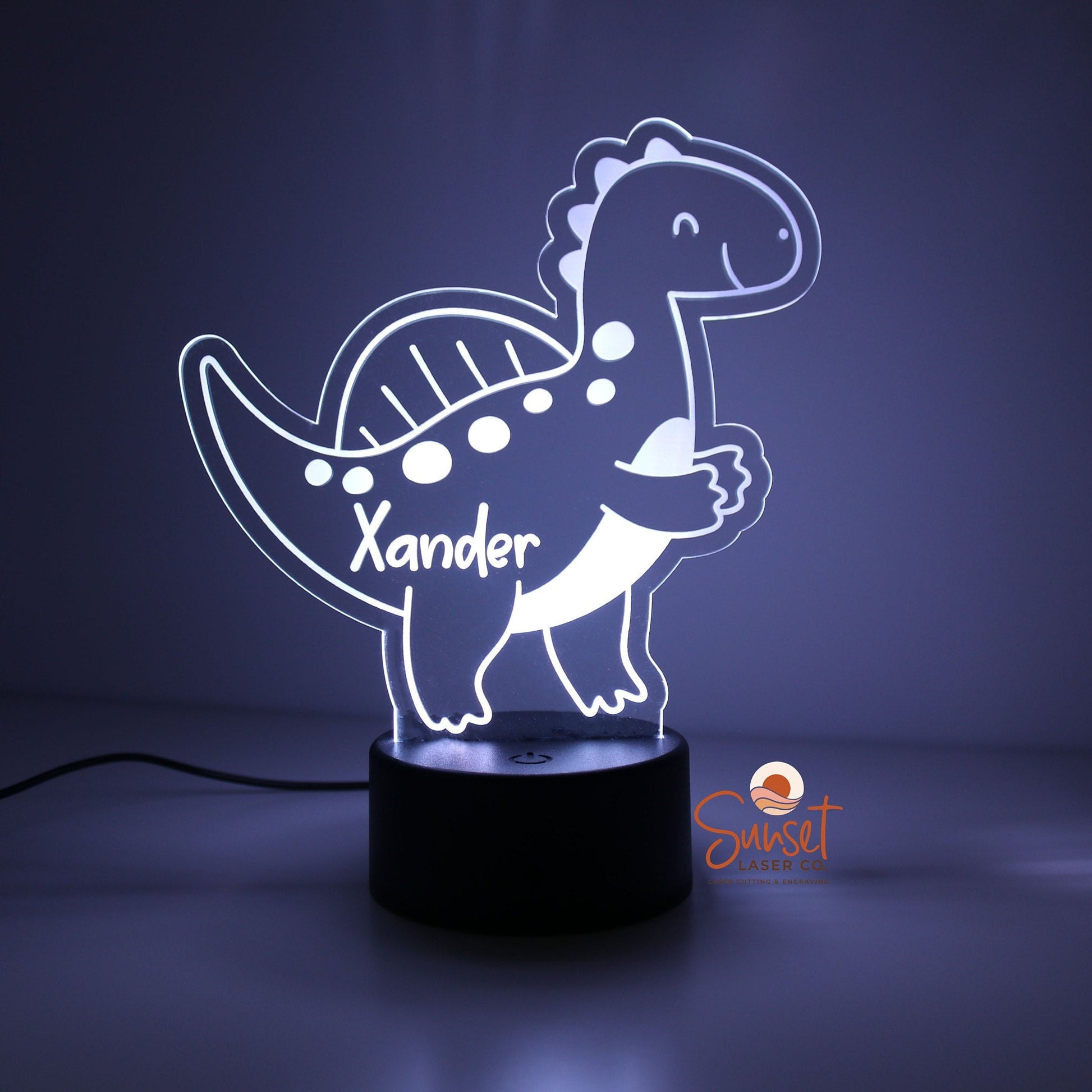 Personalised Night Light - Dinosaur