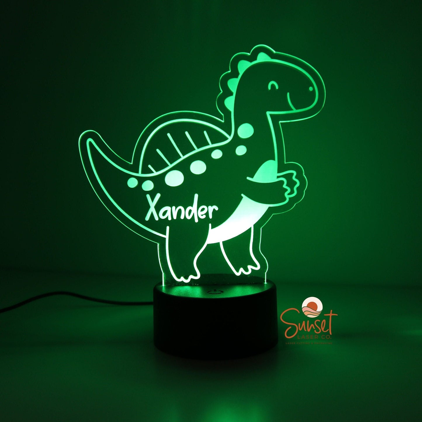 Personalised Night Light - Dinosaur