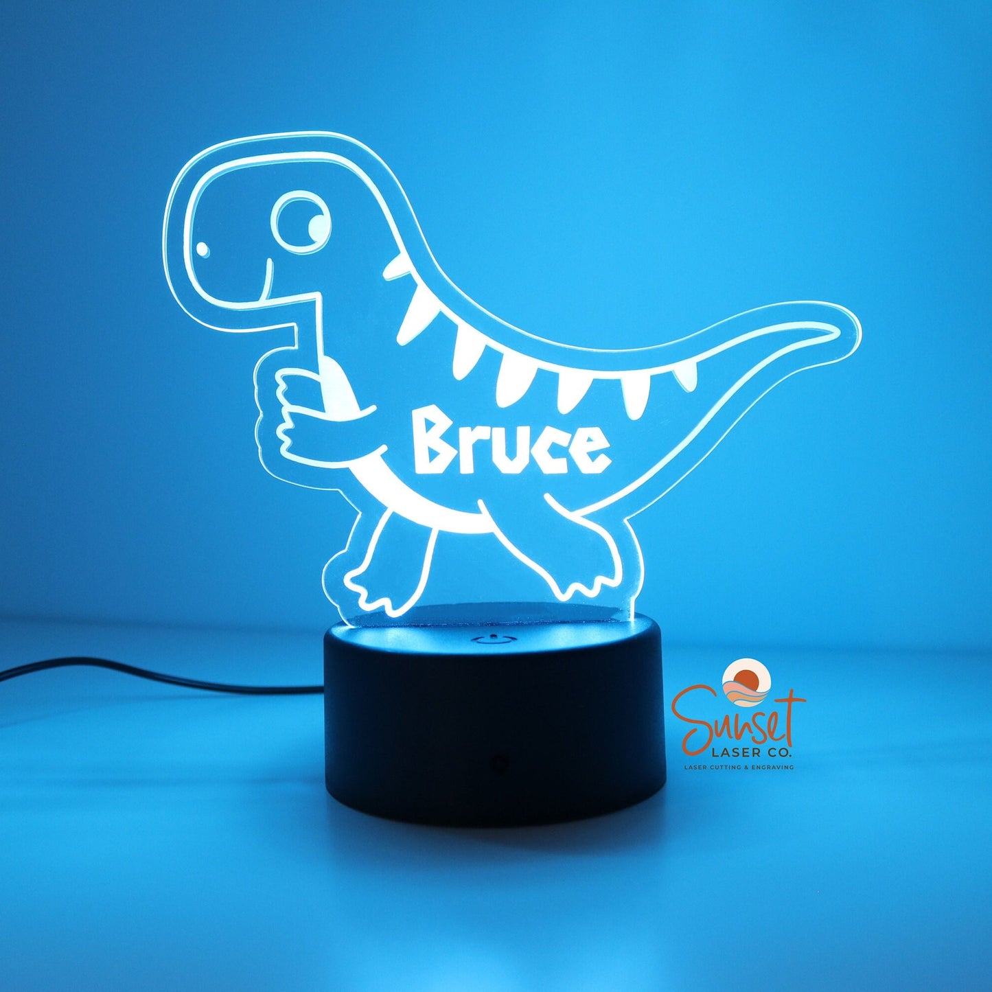 Personalised Night Light - Dinosaur