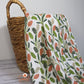 Bamboo Cotton Baby Swaddle Wrap - Olive Leaf