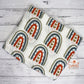 100% Cotton Baby Swaddle Wrap - Boho Rainbow