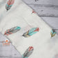 Bamboo Cotton Baby Swaddle Wrap - Feather