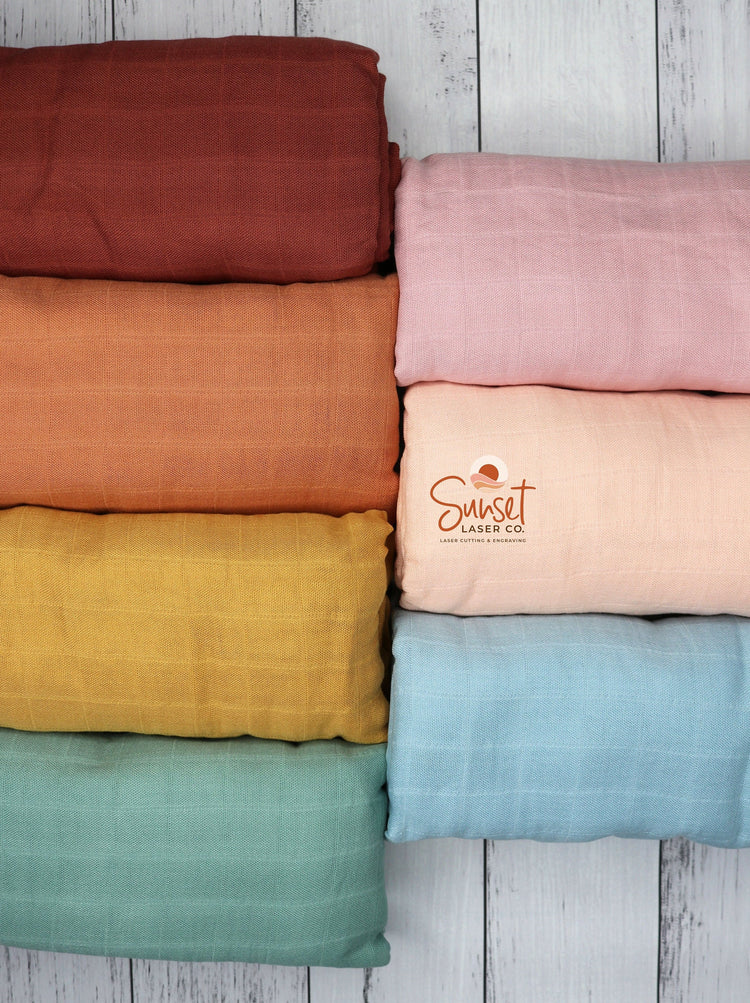 Bamboo Cotton Baby Muslin Wrap