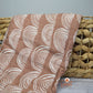 Bamboo Cotton Baby Swaddle Wrap - Blush Arches