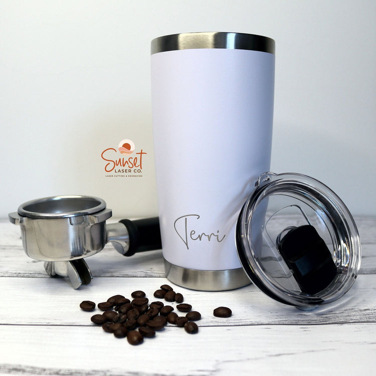 Personalised 590ml Stainless Steel Travel Mug