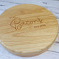Personalised Wooden Cheese Board & Knife Set