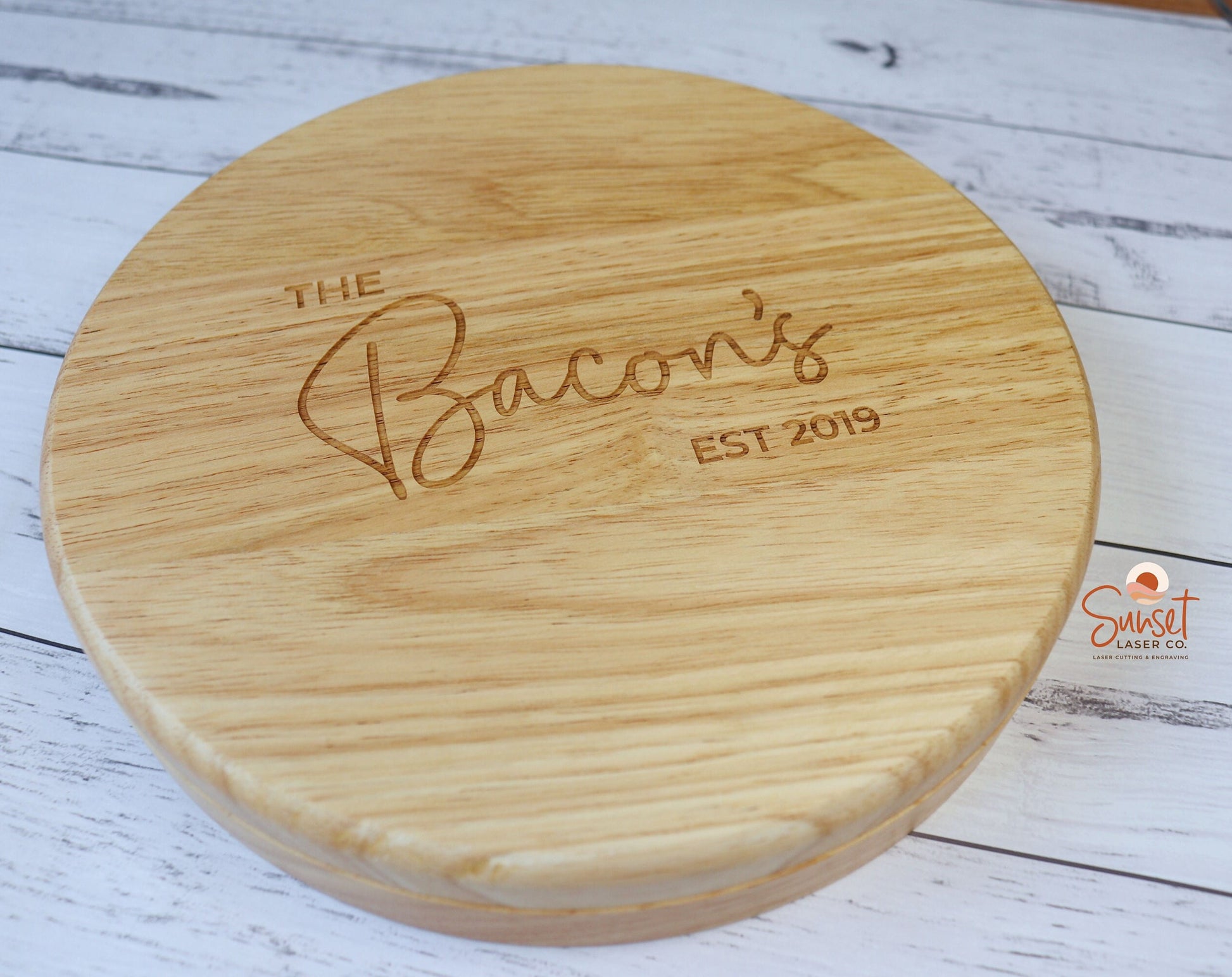 Personalised Wooden Cheese Board & Knife Set