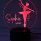 Personalised Night Light - Ballerina