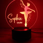 Personalised Night Light - Ballerina
