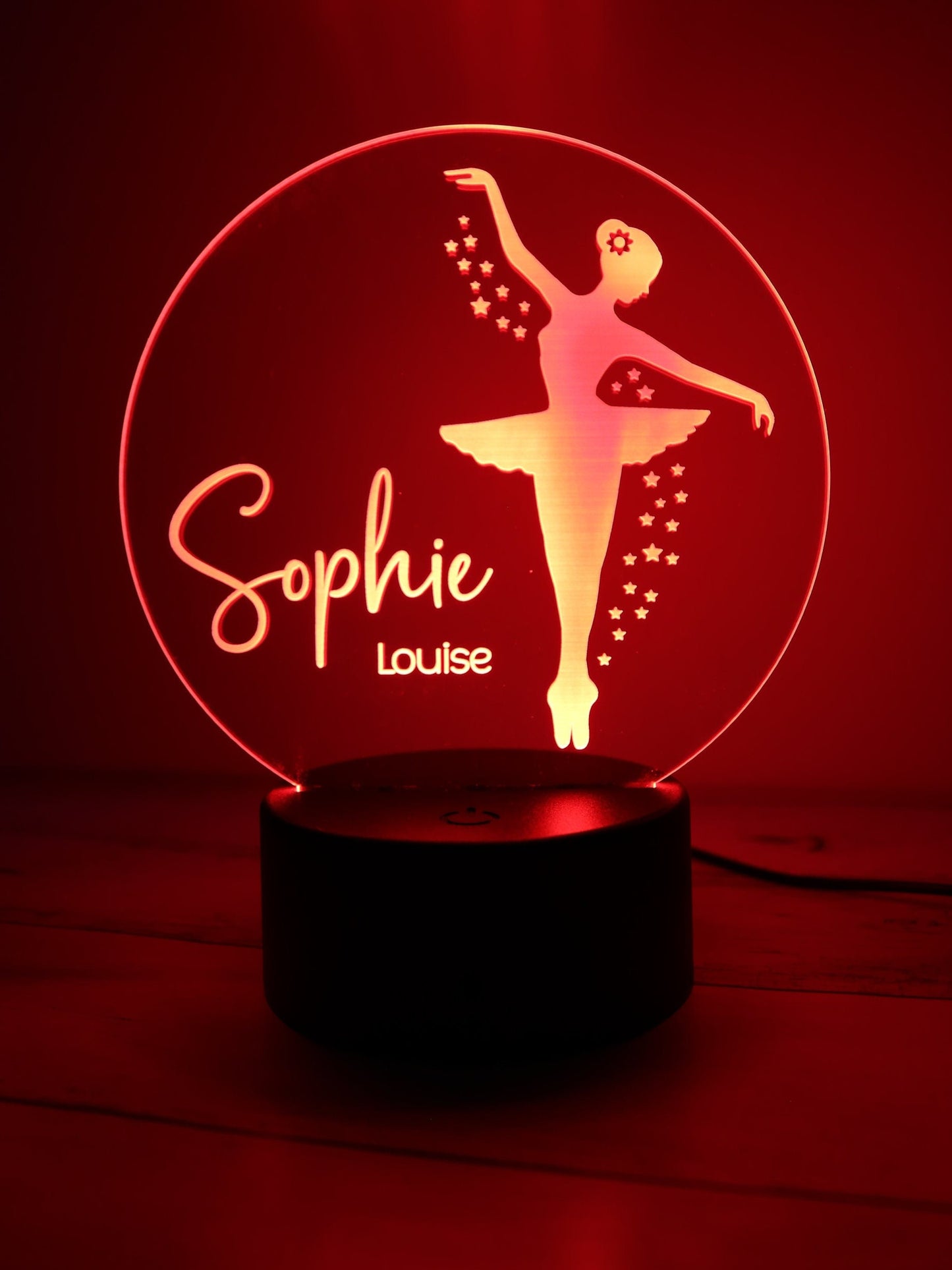 Personalised Night Light - Ballerina