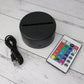 LED lamp with remote and colour settings


